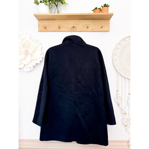 JCrew Virgin Wool Overcoat Size 2 - Picture 4 of 4